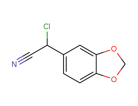 Benzo[1,3]dioxol-5-yl-chloro-acetonitrile