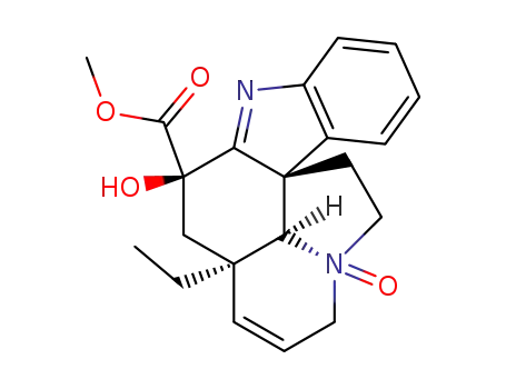 (3aR,5R,10bR,12aR,12bS)-3a-Ethyl-5-hydroxy-12a-oxy-3a,4,5,11,12,12b-hexahydro-1H-6,12a-diaza-indeno[7,1-cd]fluorene-5-carboxylic acid methyl ester