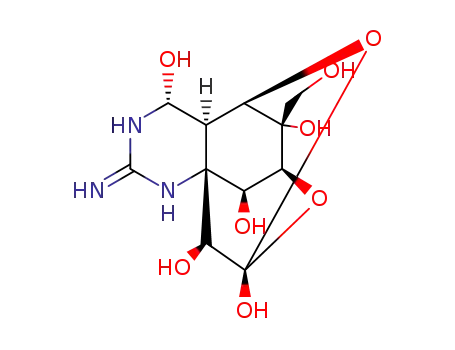 3-Amino-14-(hydroxymethyl)-8,10-dioxa-2,4-diazatetracyclo[7.3.1.17,11.01,6]tetradec-3-ene-5,9,12,13,14-pentol