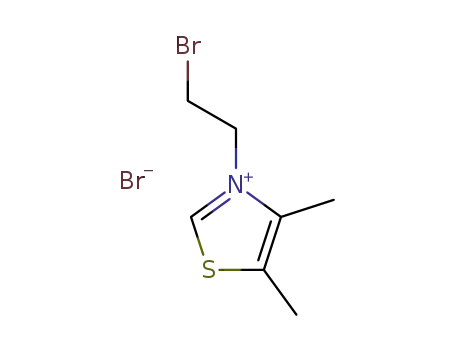 3-(2-bromoethyl)-4,5-dimethyl-1,3-thiazol-3-ium bromide