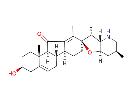 Molecular Structure of 469-59-0 (JERVINE)