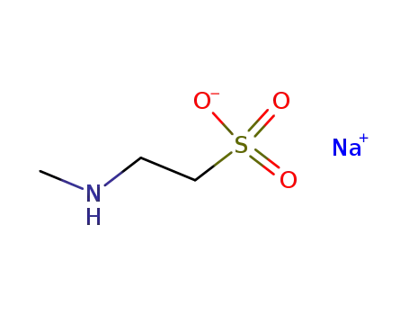 Molecular Structure of 4316-74-9 (N-METHYLTAURINE SODIUM SALT)