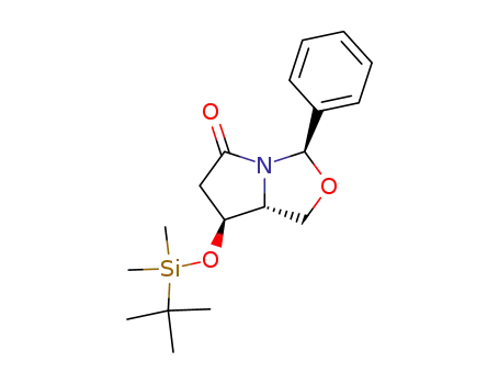 (2R,5R,6S)-6-tert-butyldimethylsiloxy-3-oxa-2-phenyl-1-azabicyclo<3.3.0>octane-8-one