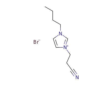 1-(2-cyanoethyl)-3-butyl-1H-imidazol-3-ium bromide