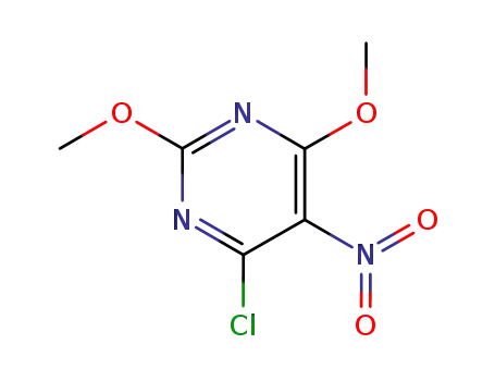 4-chloro-2,6-dimethoxy-5-nitropyrimidine