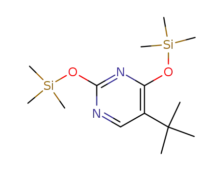 5-tert-butyl-2,4-bis-trimethylsilanyloxy-pyrimidine