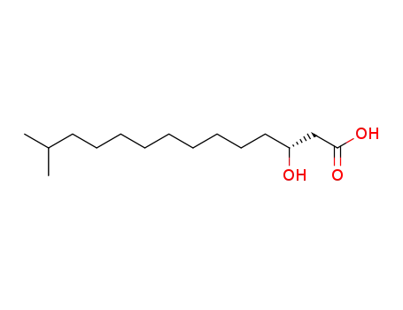 (R)-3-hydroxy-13-methyltetradecanoic acid