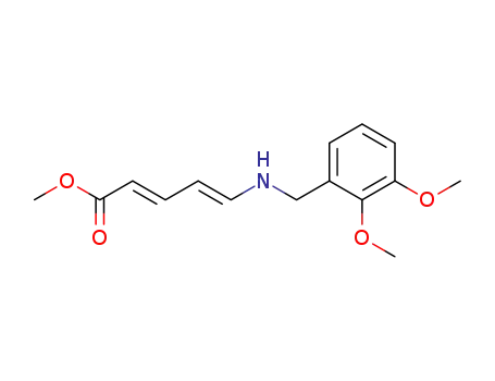methyl 5-(2,3-dimethoxybenzylamino)-2,4-pentadienoate