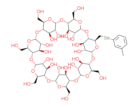 mono<6-(m-tolylseleno)-6-deoxy>-β-cyclodextrin