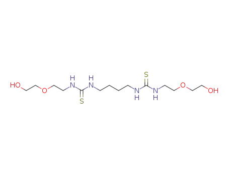 1-[2-(2-hydroxy-ethoxy)-ethyl]-3-(4-{3-[2-(2-hydroxy-ethoxy)-ethyl]-thioureido}-butyl)-thiourea