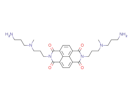 N,N'-bis[3-(3-aminopropyl)methylaminonpropyl]-naphthalene-1,4,5,8-tetracarboxylic acid diimide