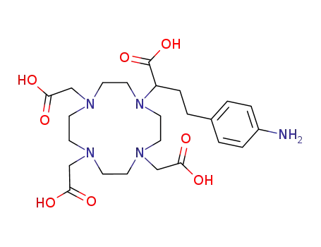 α-[2-(4-aminophenyl)ethyl]-1,4,7,10-tetraazacyclododecane-1,4,7,10-tetraacetic acid