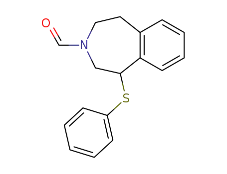 3-formyl-1-phenylsulfanyl-2,3,4,5-tetrahydro-1H-3-benzazepine