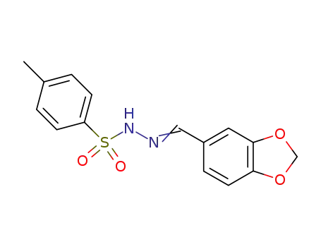 N'-(benzo[d][1,3]dioxol-5-ylmethylene)-4-methylbenzenesulfonohydrazide