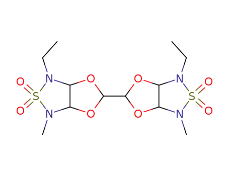 3,3'-bi(N-ethyl-N'methyl-2,4-dioxa-7-thia-6,8-diazabicyclo[3.3.0]octane 7,7-dioxide)