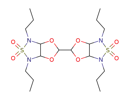 1,3,1',3'-tetrapropyl-octahydro-[5,5']bi[4,6-dioxa-2-thia-1,3-diaza-pentalenyl] 2,2,2',2'-tetraoxide