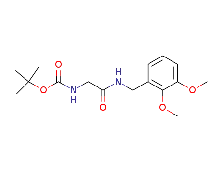 Carbamic acid, [2-[[(2,3-dimethoxyphenyl)methyl]amino]-2-oxoethyl]-,
1,1-dimethylethyl ester