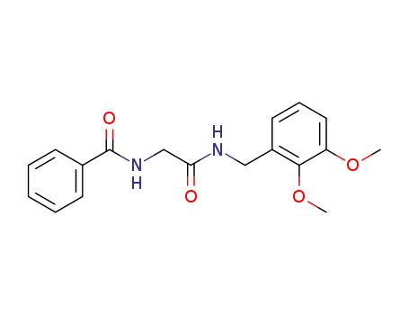 N-benzoylglycine(2,3-dimethoxybenzyl)amide