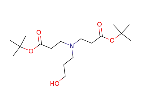 tert-butyl 3-[(2-tert-butoxycarbonyl-ethyl)-(3-hydroxy-propyl)-amino]-propionate