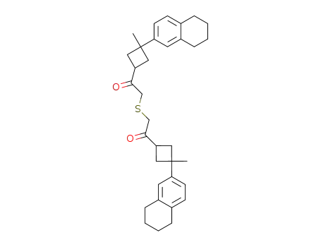 bis[1-methyl-1-(2-tetralino)cyclobutane-3-yl]-3-(1-oxyethyl)sulfide