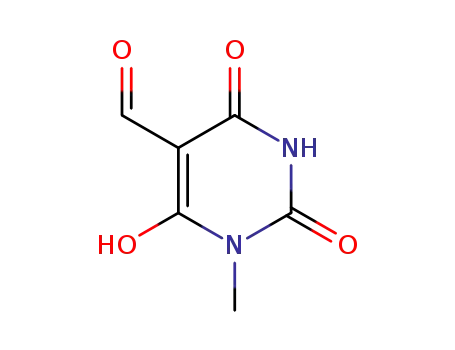 6-hydroxy-1-methyl-2,4-dioxo-1,2,3,4-tetrahydro-pyrimidine-5-carbaldehyde
