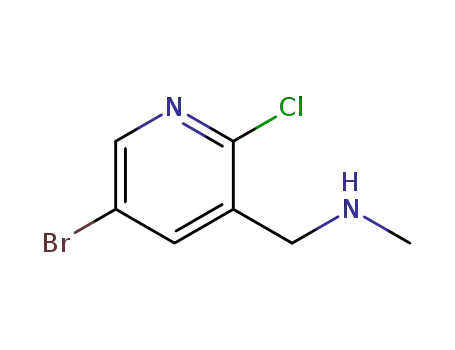 (5-bromo-2-chloro-pyridin-3-ylmethyl)-methyl-amine