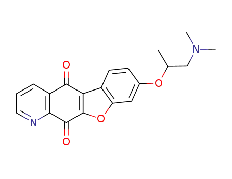 8-[1-(dimethylamino)propan-2-yloxy]benzo[4,5]furo[3,2-g]quinoline-5,11-dione