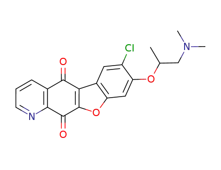 8-[1-(dimethylamino)propan-2-yloxy]-7-chlorobenzo[4,5]furo[3,2-g]quinoline-5,11-dione