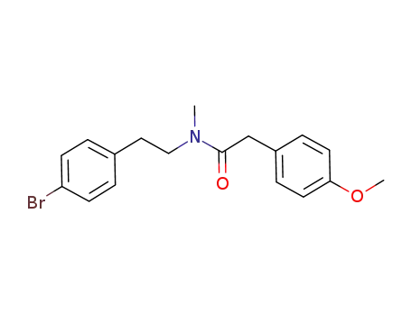 N-(4-bromophenethyl)-2-(4-methoxyphenyl)-N-methylacetamide