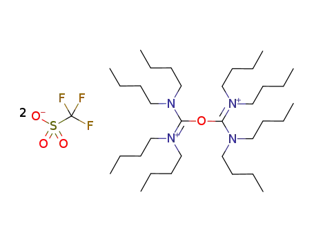 bis(tetrabutylamidinio) ether bis(trifluoromethanesulfonate)