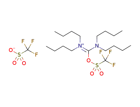 O-trifluoromethanesulfonyl-N,N,N',N'-tetrabutyluronium triflate