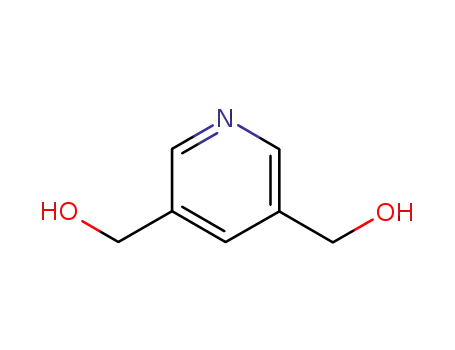 Molecular Structure of 21636-51-1 (3,5-PYRIDINEDIMETHANOL)