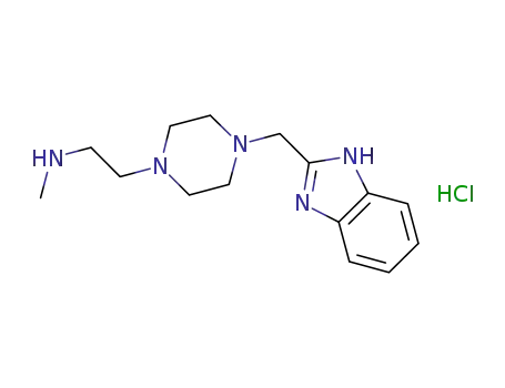 {2-[4-(1H-benzimidazol-2-yl)piperazin-1-yl]ethyl}methyl-amine hydrochloride salt