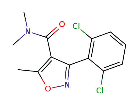 3-(2,6-Dichlorophenyl)-N,N,5-trimethylisoxazole-4-carboxamide