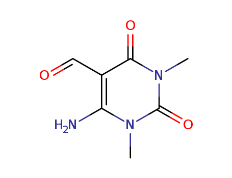 6-amino-1,3-dimethyl-2,4-dioxo-1,2,3,4-tetrahydropyrimidine-5-carbaldehyde