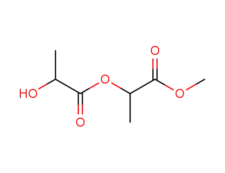 Molecular Structure of 2037-15-2 (1-methoxy-1-oxopropan-2-yl 2-hydroxypropanoate)