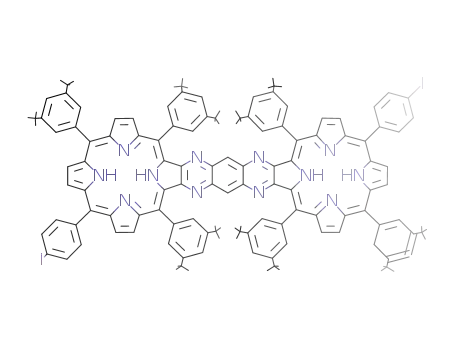 trans,exo-bis(4'-iodophenyl)hexakis(3'',5''-di-tert-butylphenyl)bisporphyrin