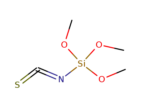 Molecular Structure of 18250-91-4 (Silane, isothiocyanatotrimethoxy-)