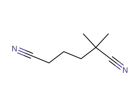 Molecular Structure of 2941-44-8 (2,2-dimethylhexanedinitrile)