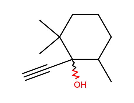 1-Ethynyl-2,2,6-trimethylcyclohexanol, (E)+(Z), 97%