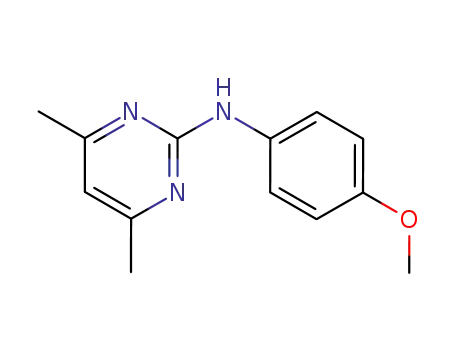 N-(4-methoxylphenyl)-4,6-dimethyl-2-pyrimidinamine