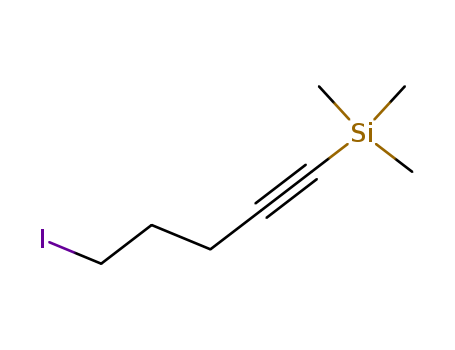 Silane, (5-iodo-1-pentynyl)trimethyl-