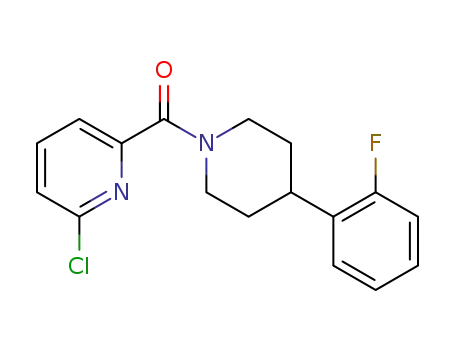 (6-chloro-pyridin-2-yl)-[4-(2-fluoro-phenyl)-piperidin-1-yl]-methanone