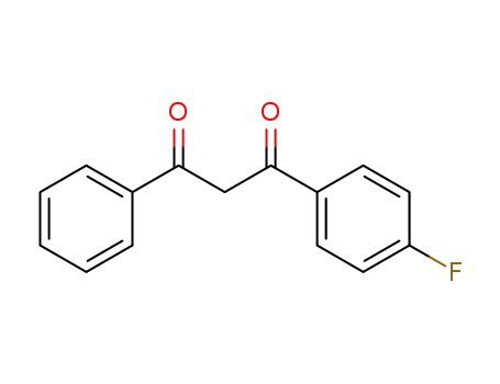 Molecular Structure of 38448-95-2 (1,3-Propanedione, 1-(4-fluorophenyl)-3-phenyl-)
