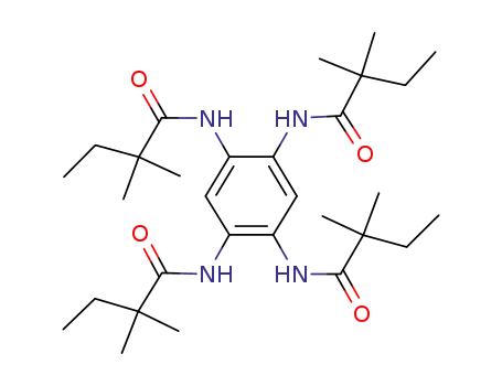 1,2,4,5-tetra(2,2-dimethylbutyrylamido)benzene
