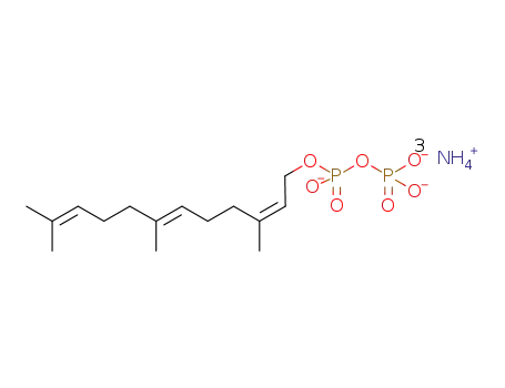 tris(ammonium) (2Z,6E)-farnesyl diphosphate