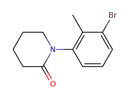 1-(3-bromo-2-methylphenyl)piperidin-2-one