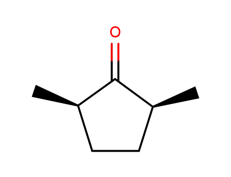 Molecular Structure of 6672-39-5 (Cyclopentanone, 2,5-dimethyl-, cis-)