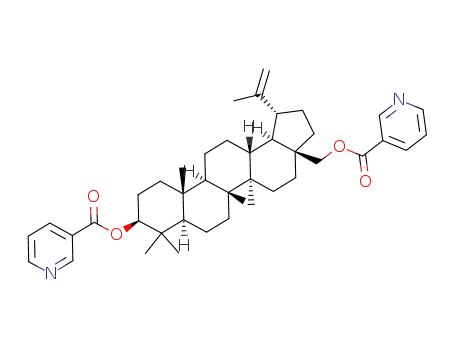 3β,28-di-O-nicotinoyl-lupa-20(29)-ene