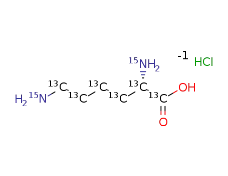 L-lysine-[(13)C6(15)N2] hydrochloride